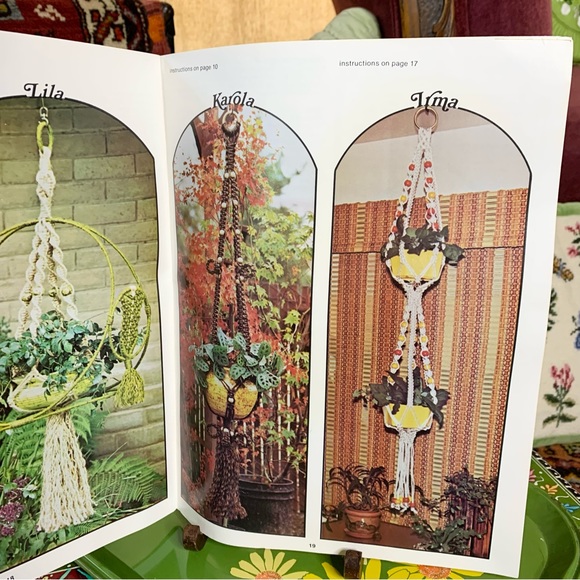 Macrame Plant Holder Booklet - Picture 4 of 5